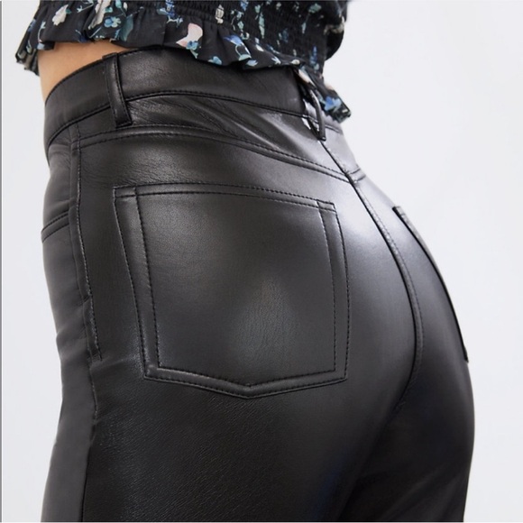 NWT Wilfred Melina Cropped Pant High Rise Straight Leg - Picture 4 of 11